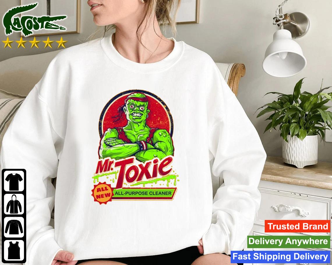 Mr. Toxie All Purpose Clean Cartoon Sweatshirt