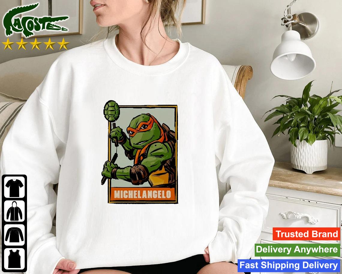 Official Michelangelo Turtle Ninja Sweatshirt