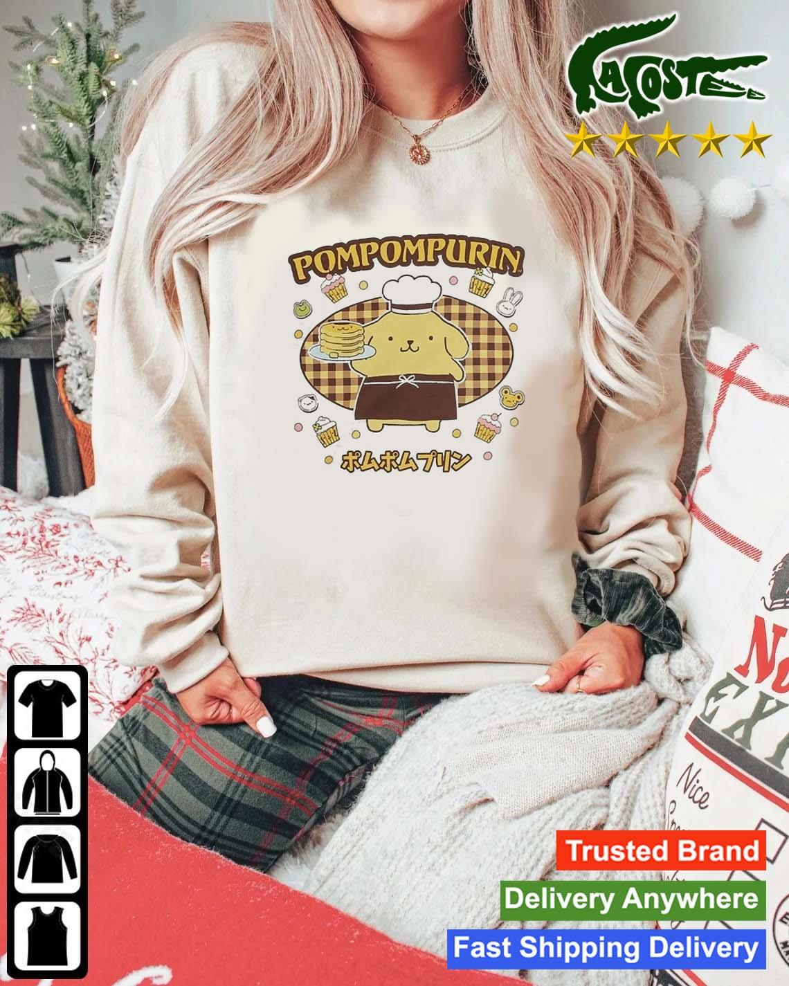 Official Pompompurin Chef Pancake Sweats Mockup Sweater