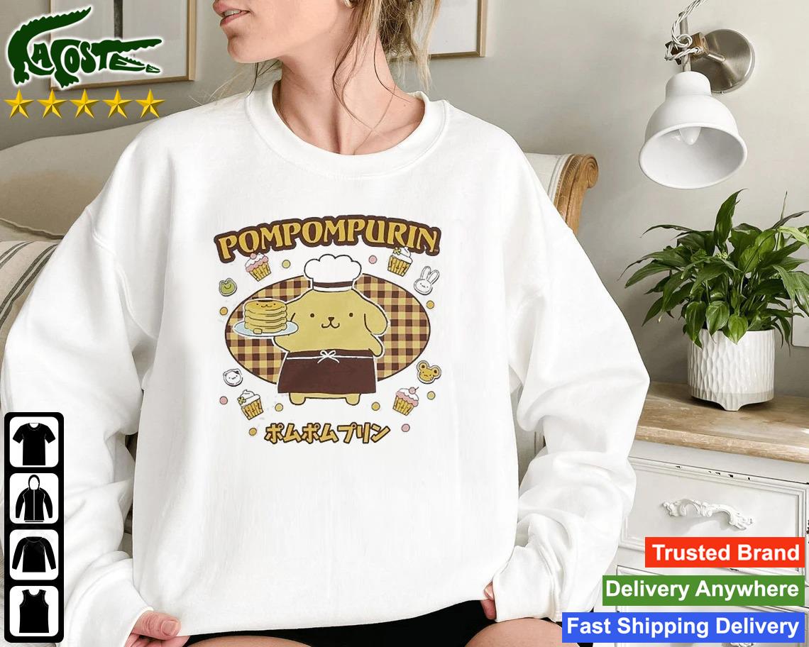 Official Pompompurin Chef Pancake Sweatshirt