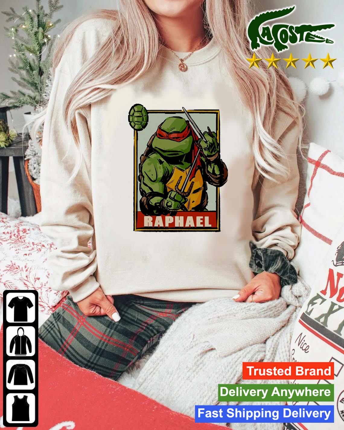 Official Raphael Turtle Ninja Sweats Mockup Sweater