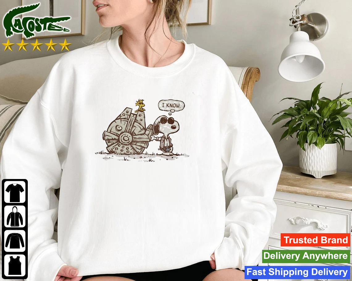 Official Snoopy I Know Sweatshirt