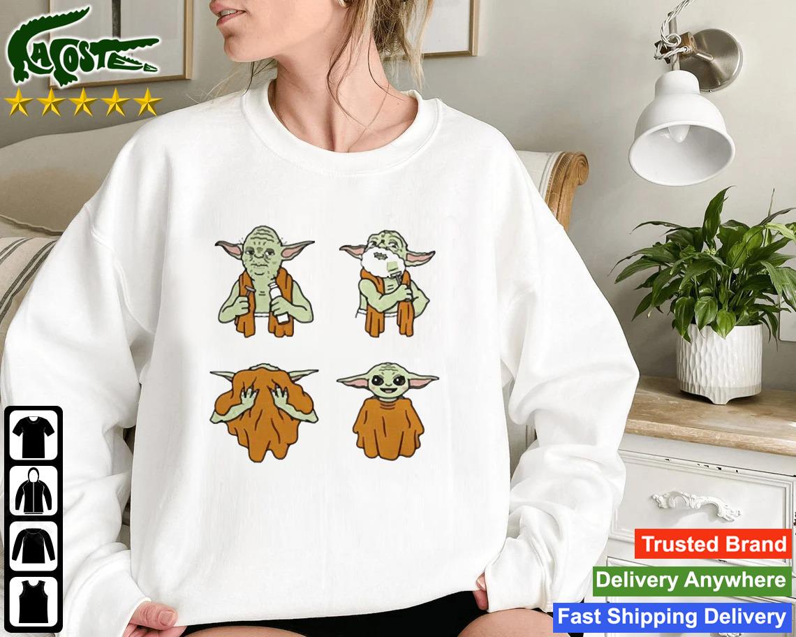 Official Yoda Shaving Meme Sweatshirt
