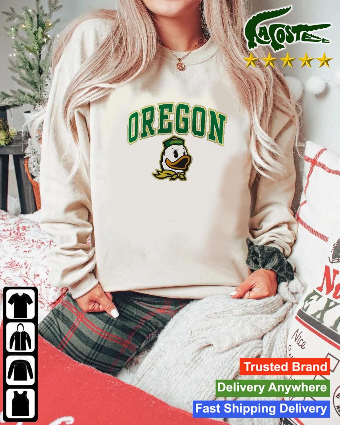 Oregon Ducks Evergreen Campus Sweats Mockup Sweater
