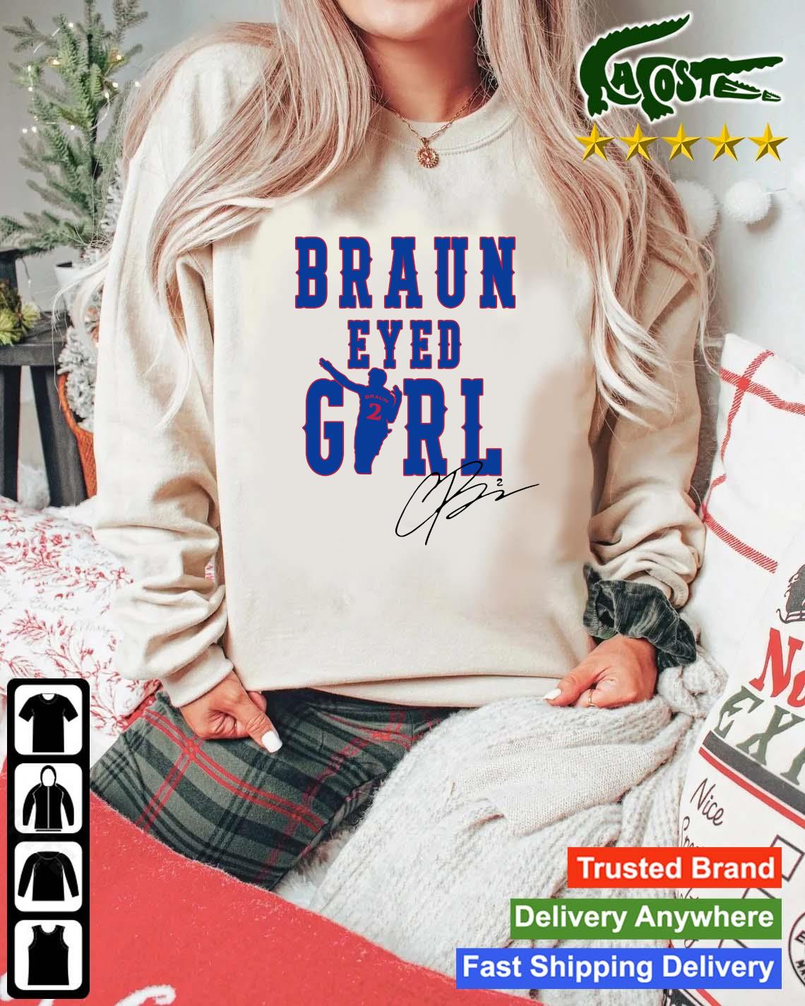 Original Braun Eyed Girl Christian Braun Signature Sweats Mockup Sweater