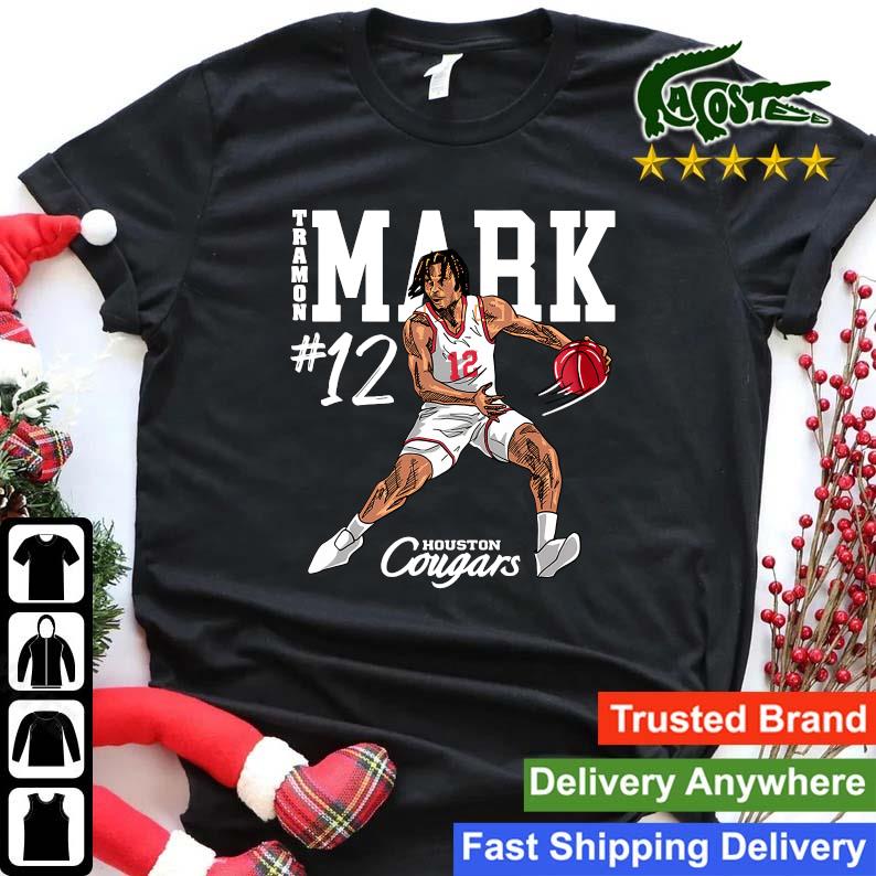 Original Houston Cougars Ncaa Men's Basketball Tramon Mark Crossover Sweats Shirt