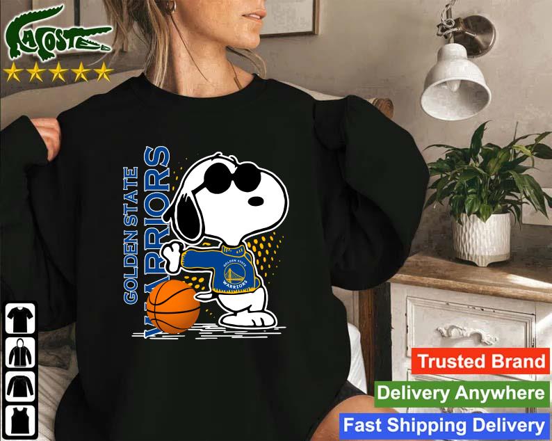 Original Snoopy Golden State Warriors Team Nba Finals Champions Sweatshirt