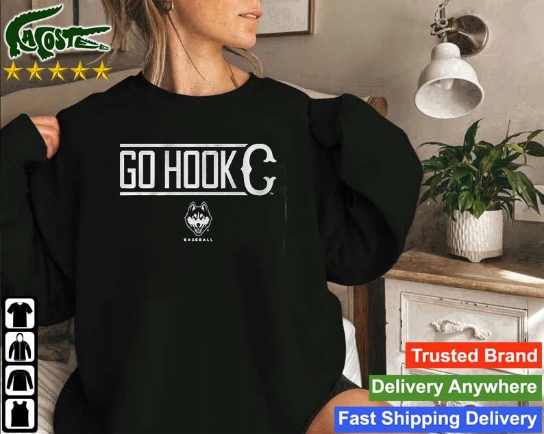 Original U Conn Baseball Go Hook C Sweatshirt