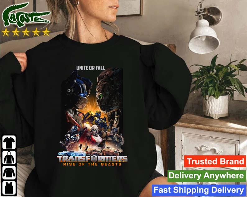 Original Unite Or Fall Transformers Rise Of The Beasts Sweatshirt