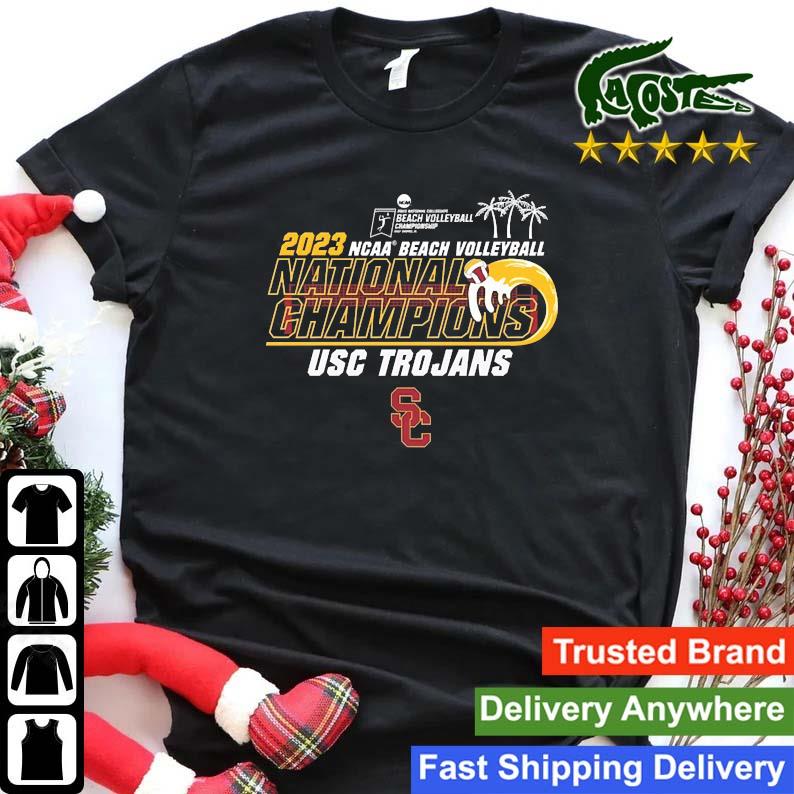 Original Usc Trojans 2023 Ncaa Beach Volleyball National Champions Sweats Shirt
