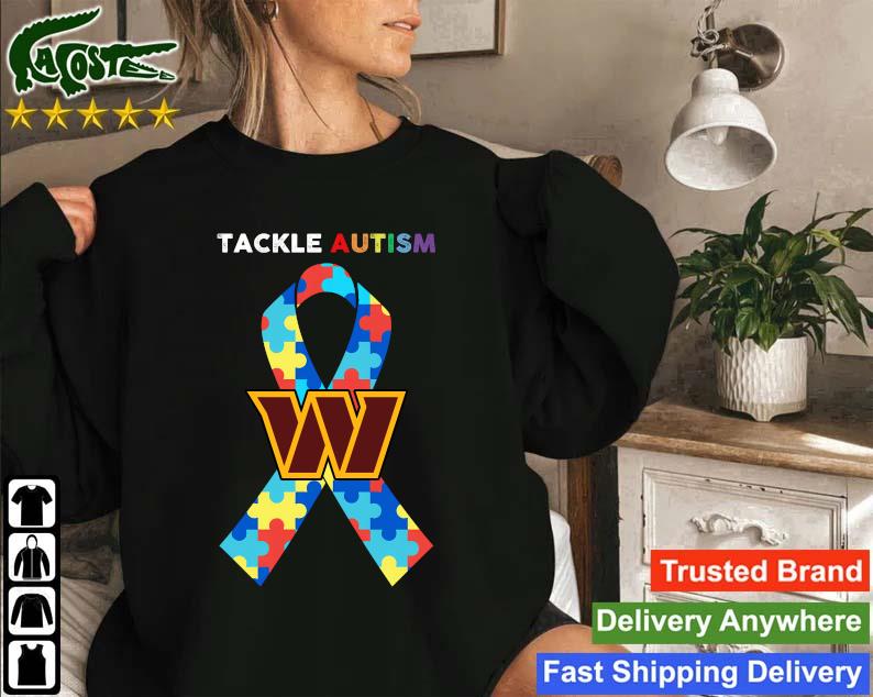 Original Washington Commanders Tackle Autism Awareness Sweatshirt
