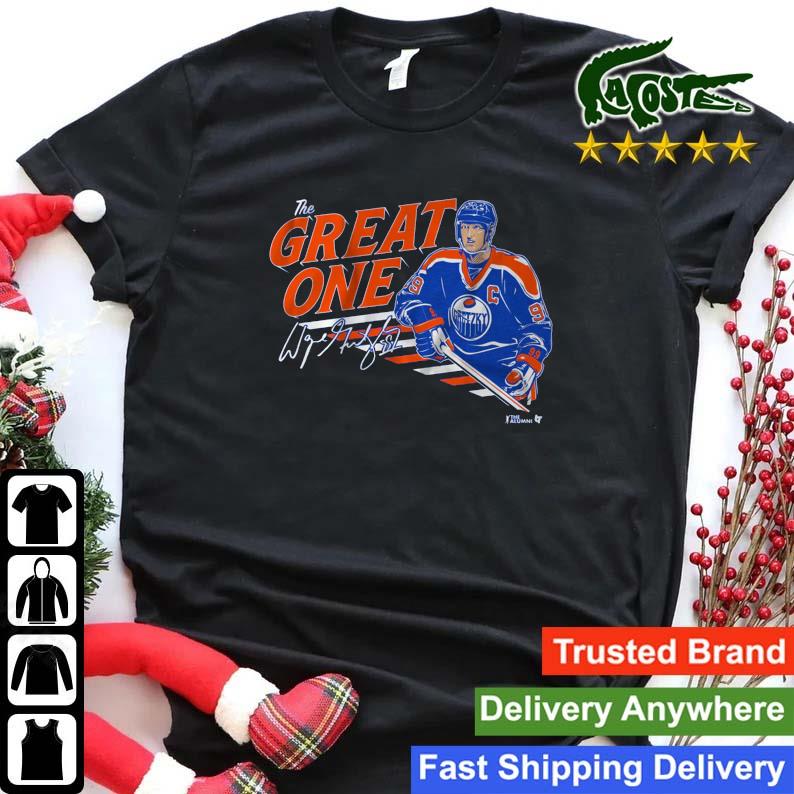 Original Wayne Gretzky The Great One Signature 2023 Sweats Shirt