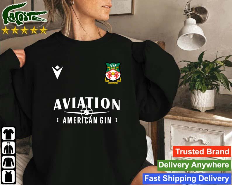 Original Wrexham Afc Club Aviation American Gin Sweatshirt