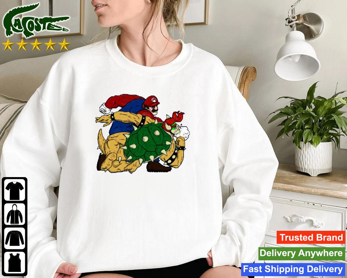 Plumber Punch Super Mario Bros Sweatshirt