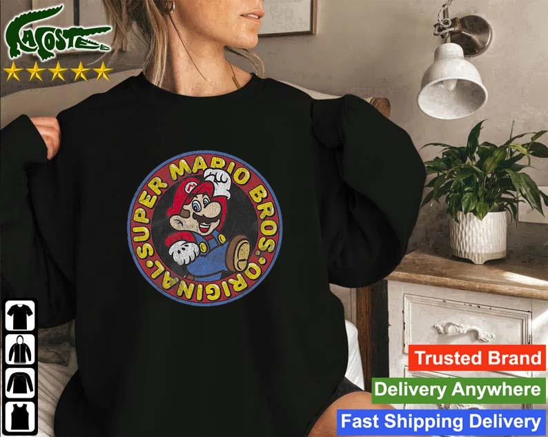 Super Mario Bros. Original Circle Nintendo Sweatshirt