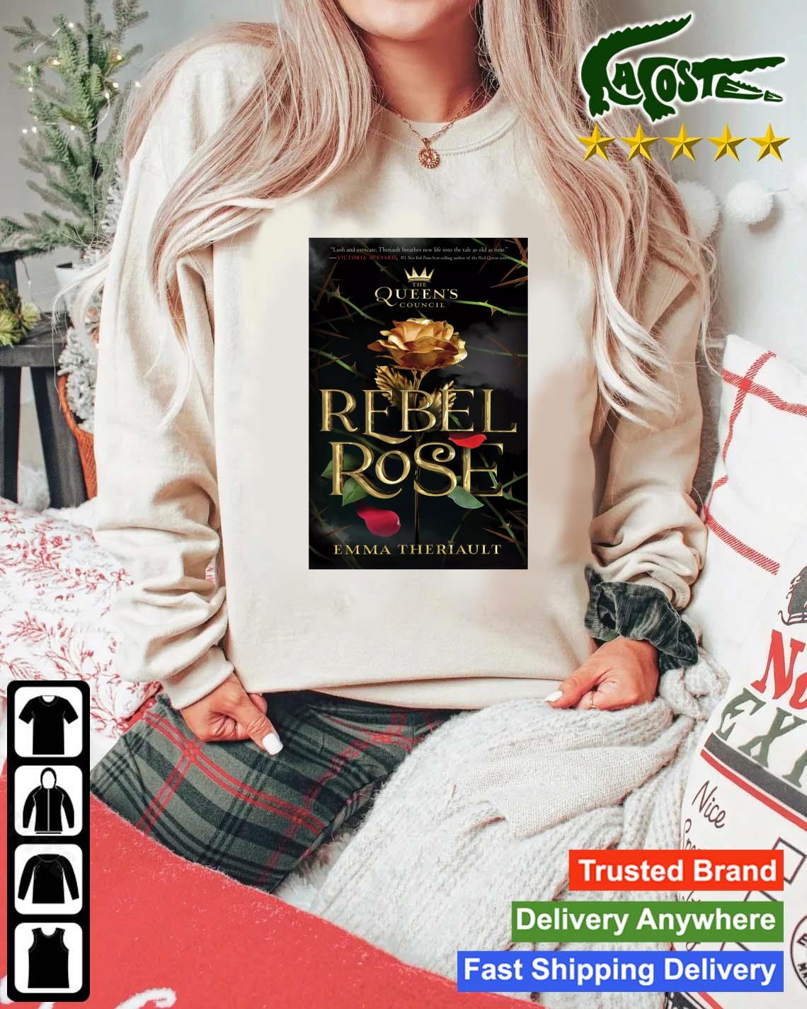 The Queen's Council Rebel Rose Emma Theriault Sweats Mockup Sweater