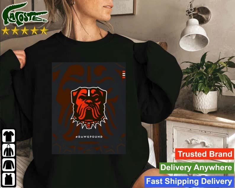 Cleveland Browns Dawg Pound New Dog Logo Sweatshirt