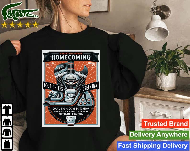 Official Harley-davidson Homecoming Festival 2023 Shirt
