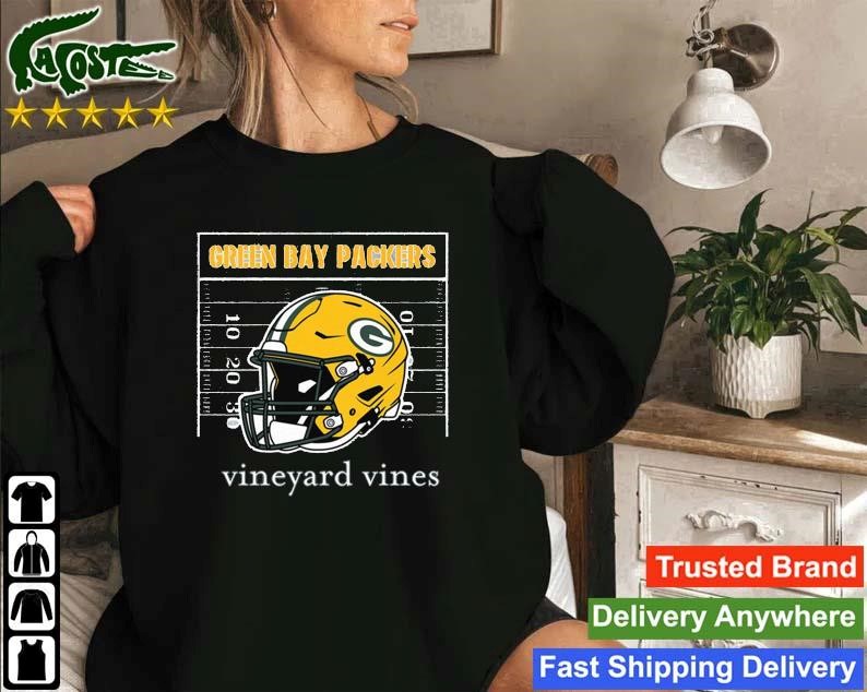 Green Bay Packers Vineyard Vines Football Field Sweatshirt, hoodie